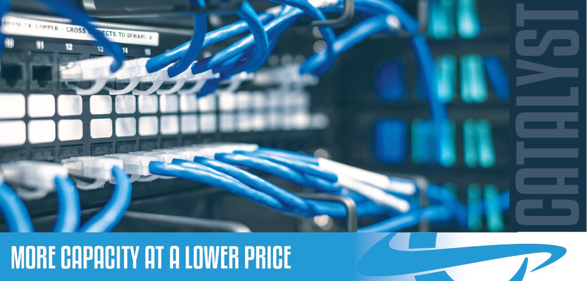 more capacity at a lower price more capacity at a lower price